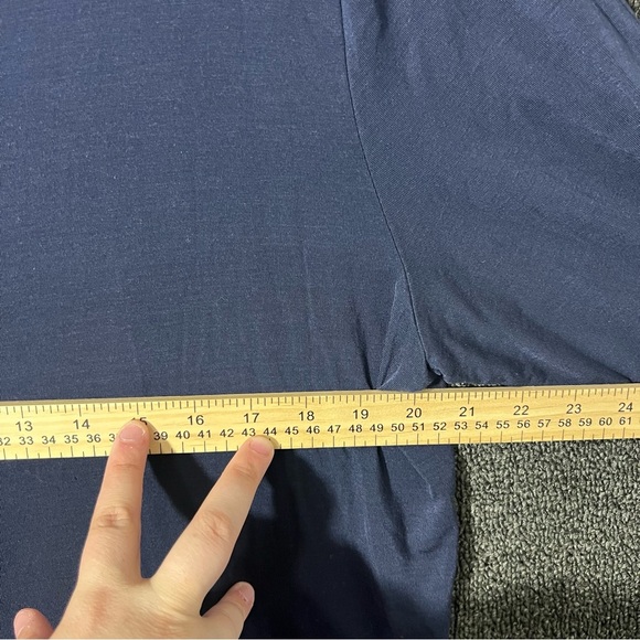 Women's Allbirds Long Sleeve Navy Top - Picture 7 of 10